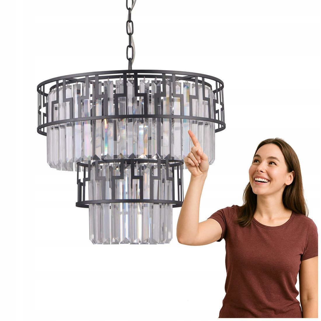 Závěsná lampa Filip PND-43493-7A Italux