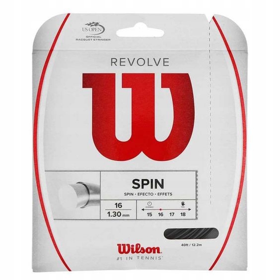 Tenisový výplet Wilson Revolve Spin set. 12m 1,25
