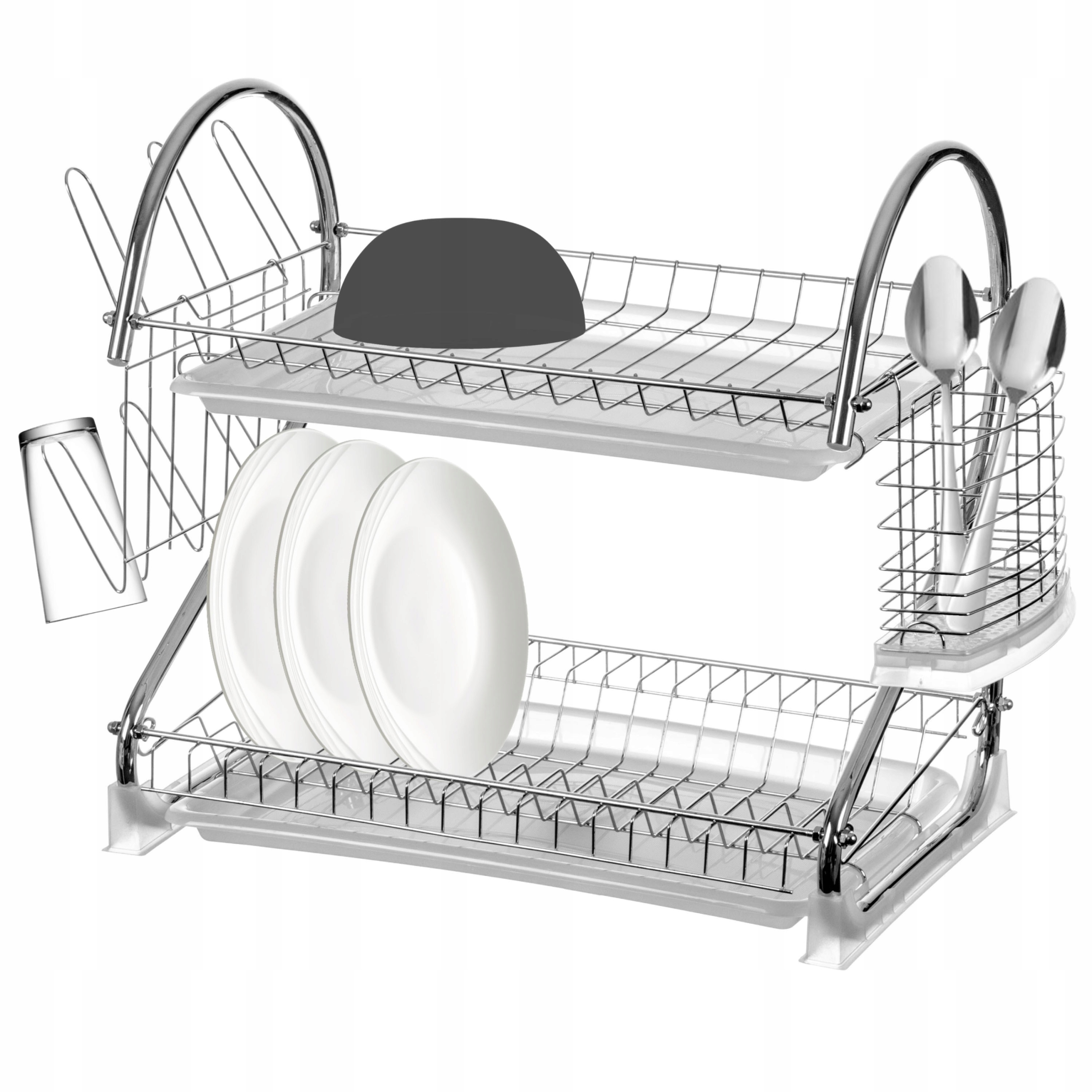 

Suszarka Do Naczyń Ociekacz Dwupoziomowa 2 Tacki