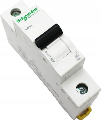 SCHNEIDER B16 16A 1-FAZ BEZPIECZNIK WYŁĄCZNIK NADPRĄDOWY ESKA A9K01116