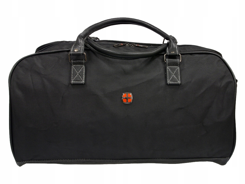 Velká taška přes rameno New Bags černá pojme formát A4