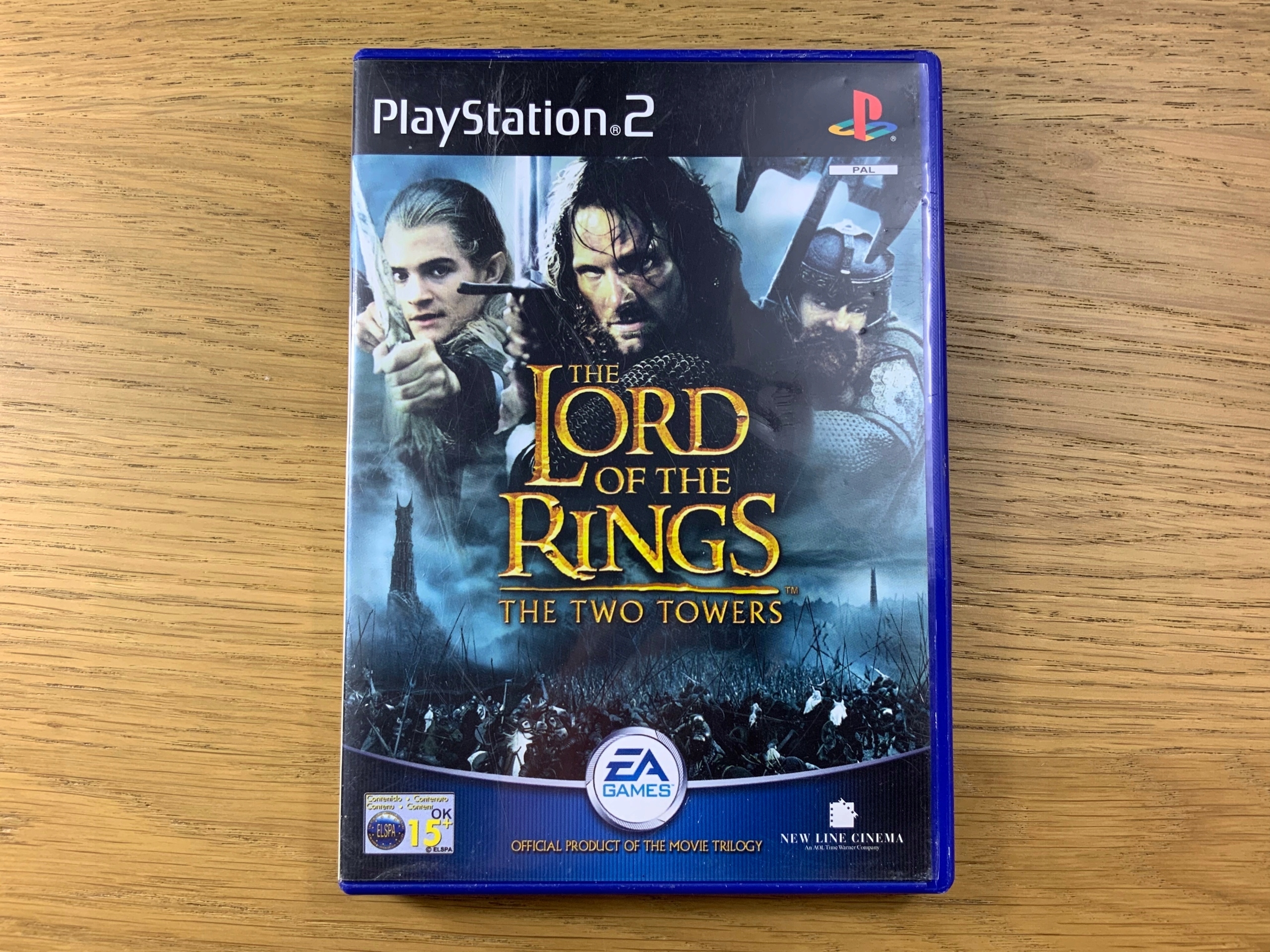 THE LORD OF THE RINGS THE TWO TOWERS dysk bdb komplet PS2 Platforma Sony PlayStation 2 (PS2)
