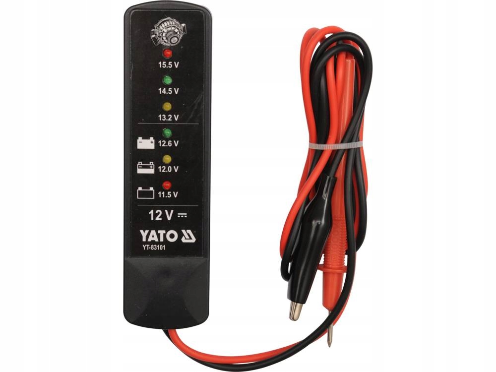 Tester akumulátora 12V Yato YT-83101