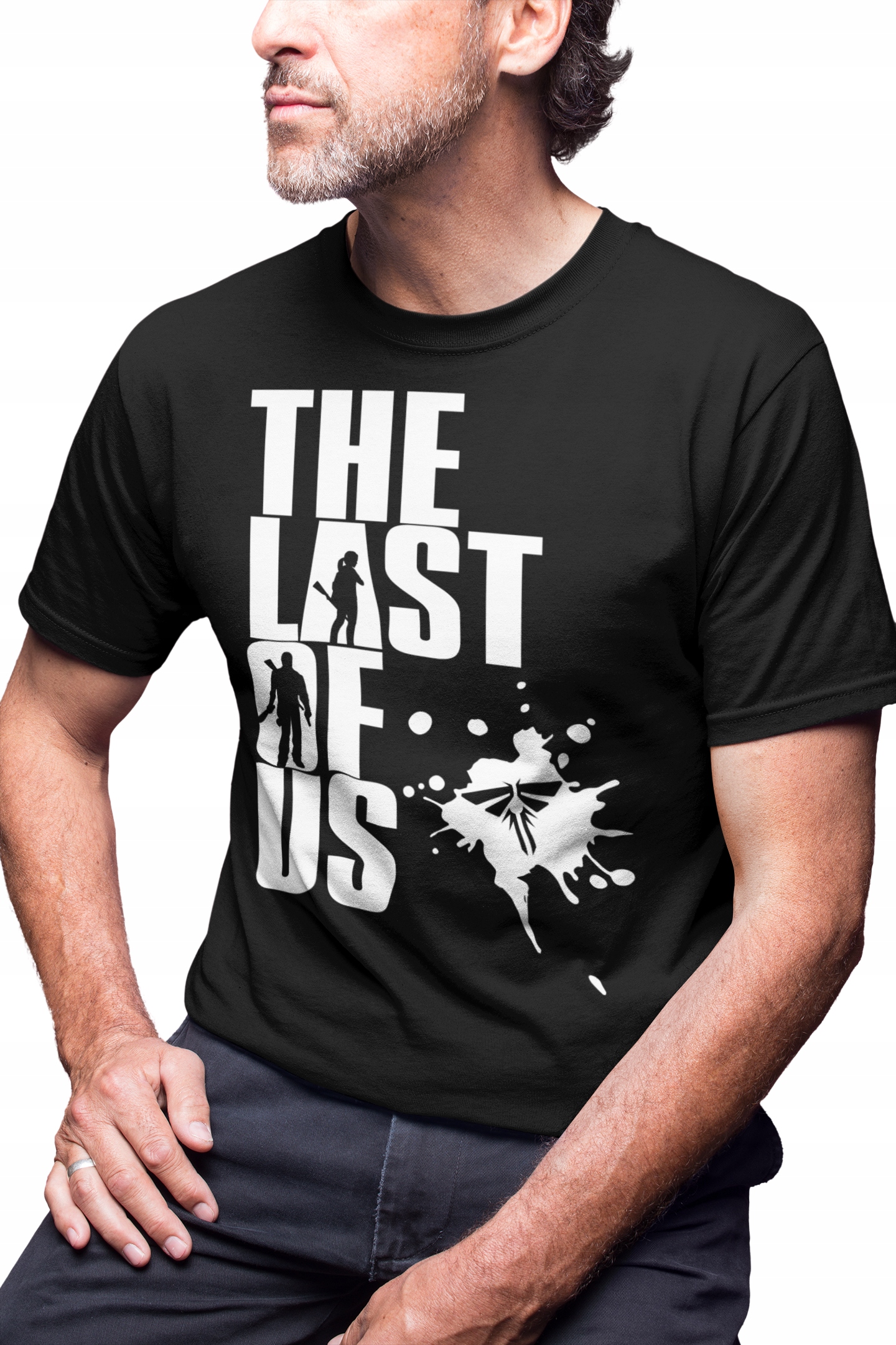 

Męska Koszulka Bawełniana Serial The Last Of Us