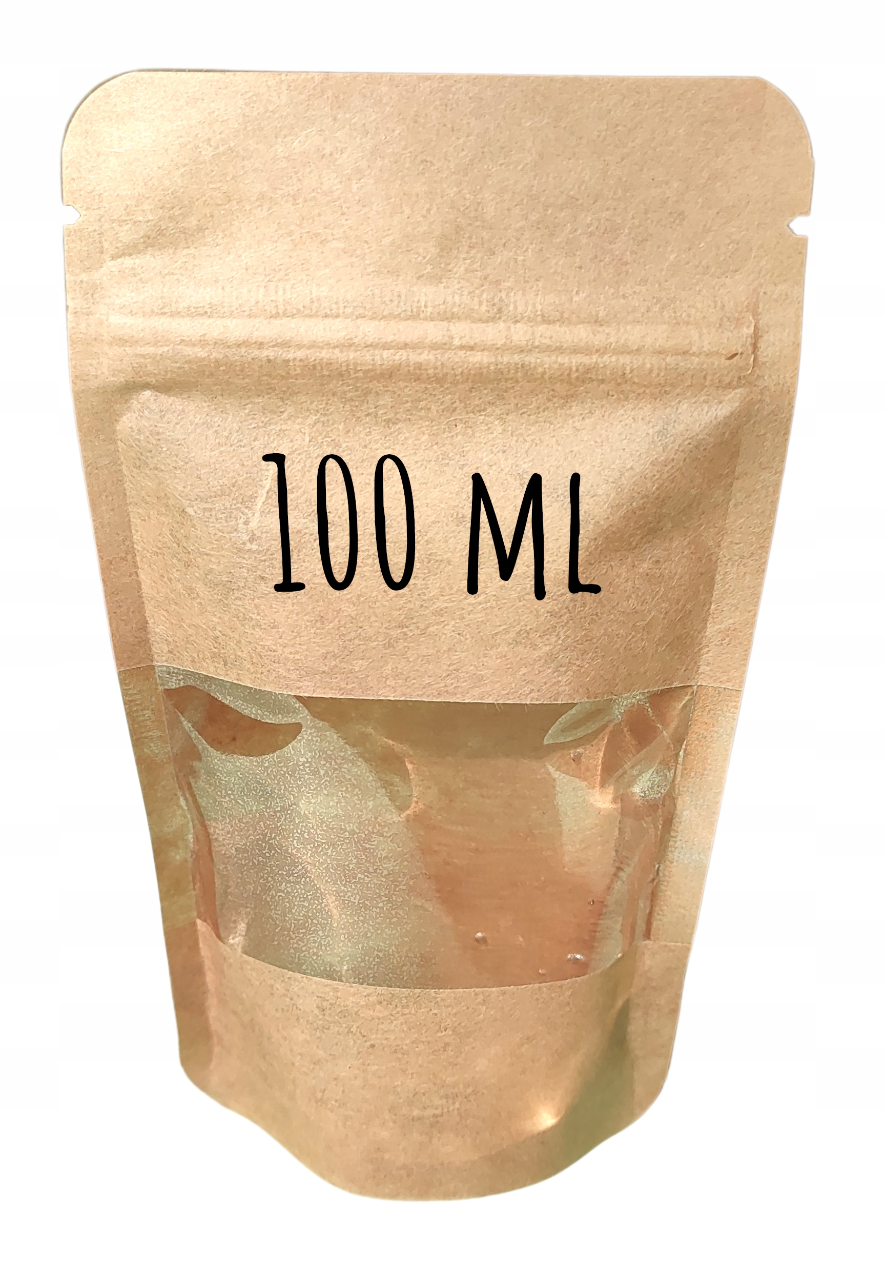 

Torebka papierowa Doypack Okienko 100ml 50 szt.