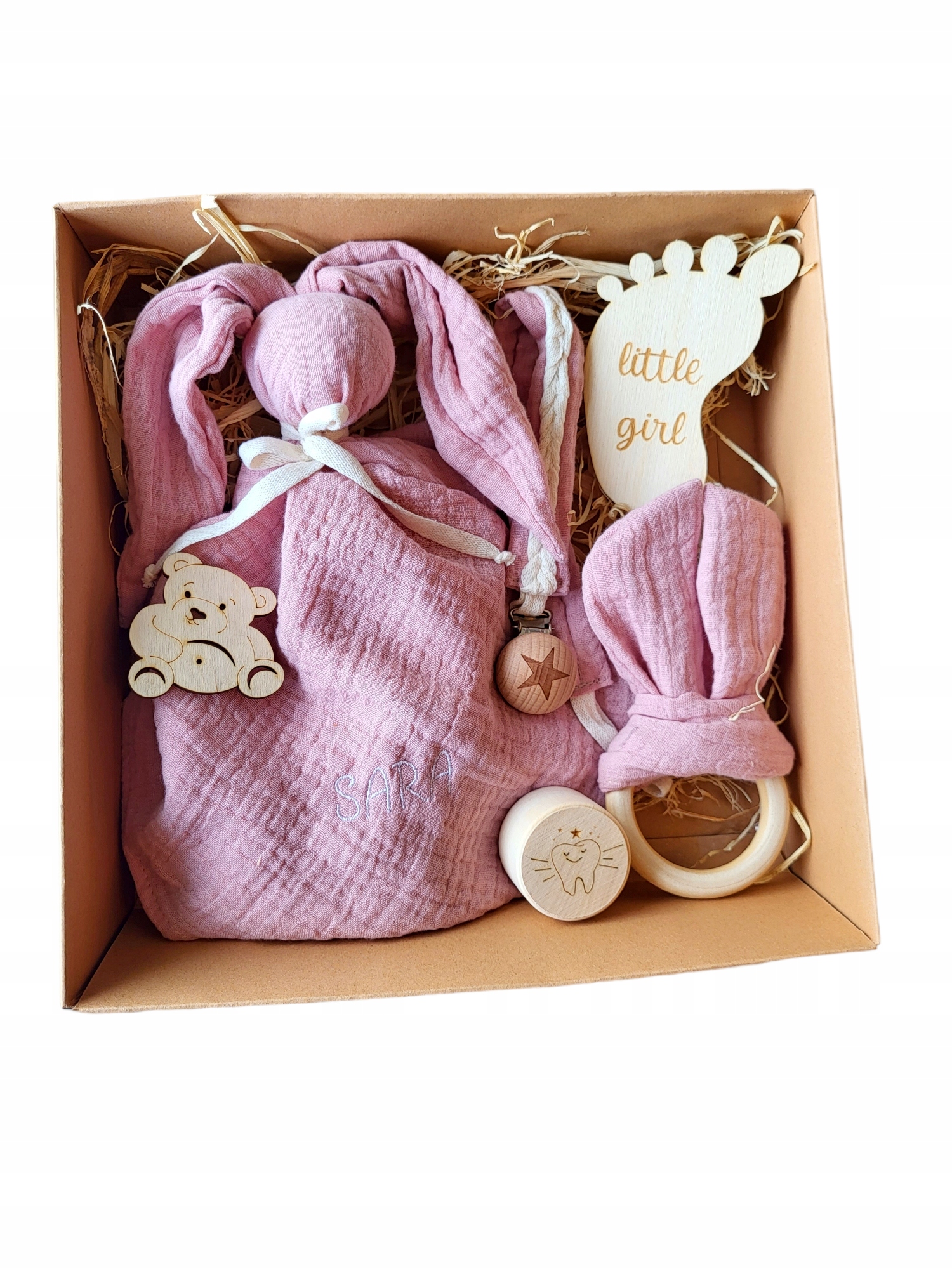

dla niemowlaka grzechotka Baby Box Imię