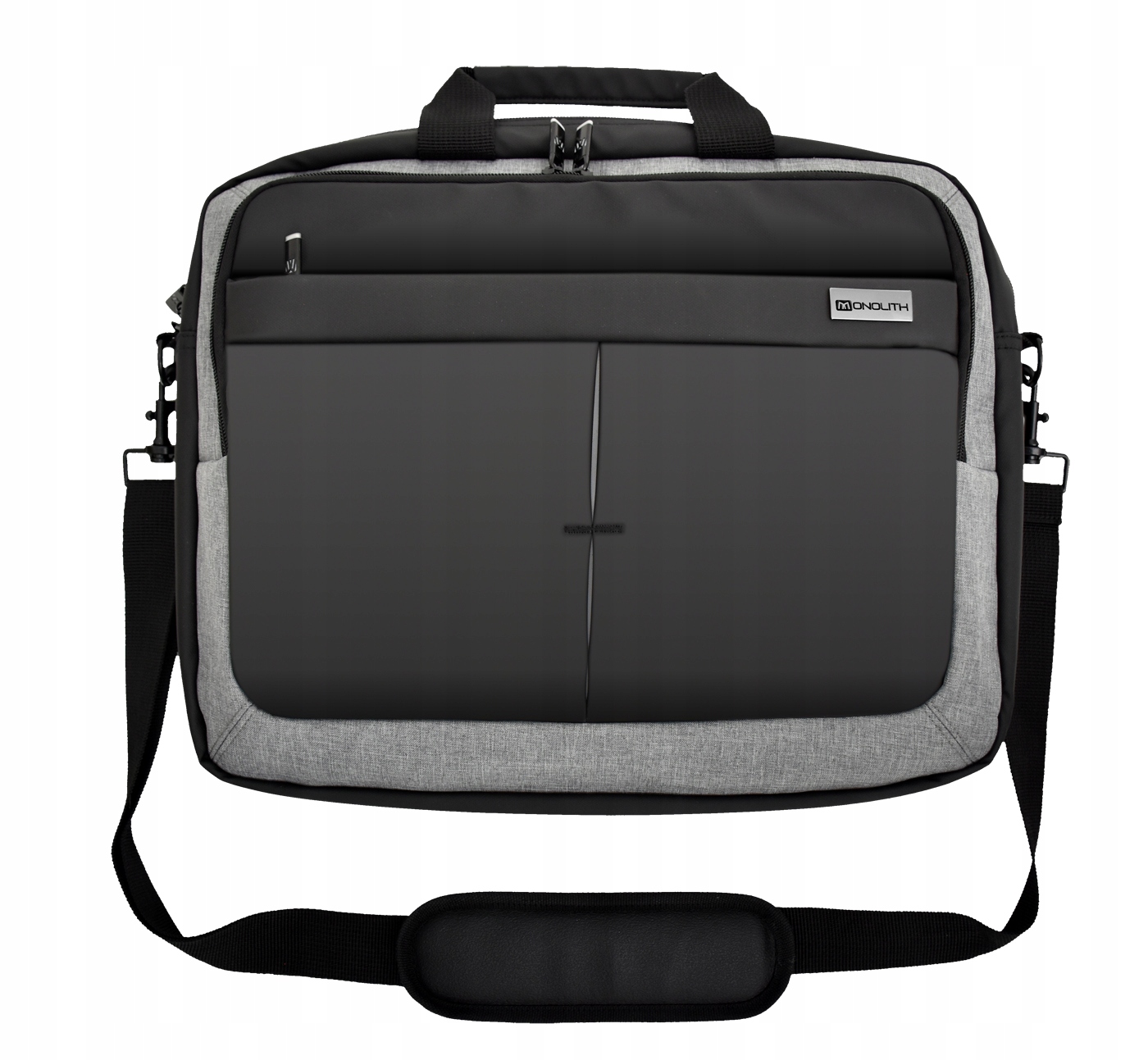 Taška na notebook černá a šedá, business, elegantní moderní design
