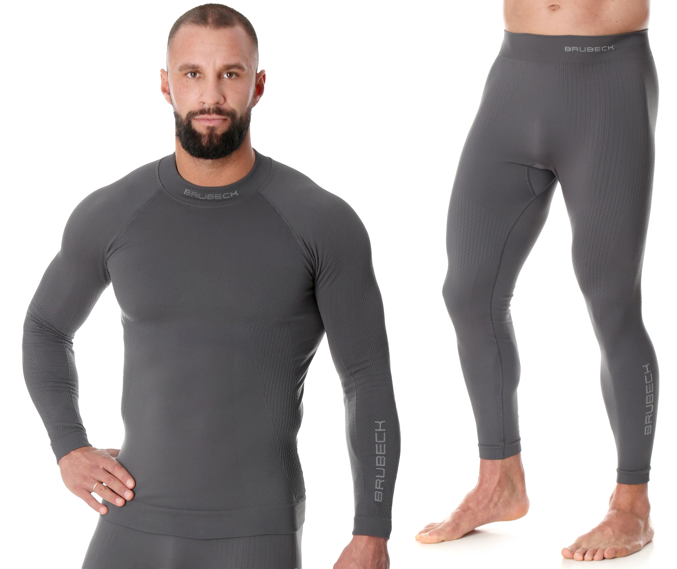 Bielizna Termoaktywna Brubeck Thermo Extreme Męska Komplet Bluza+spodnie