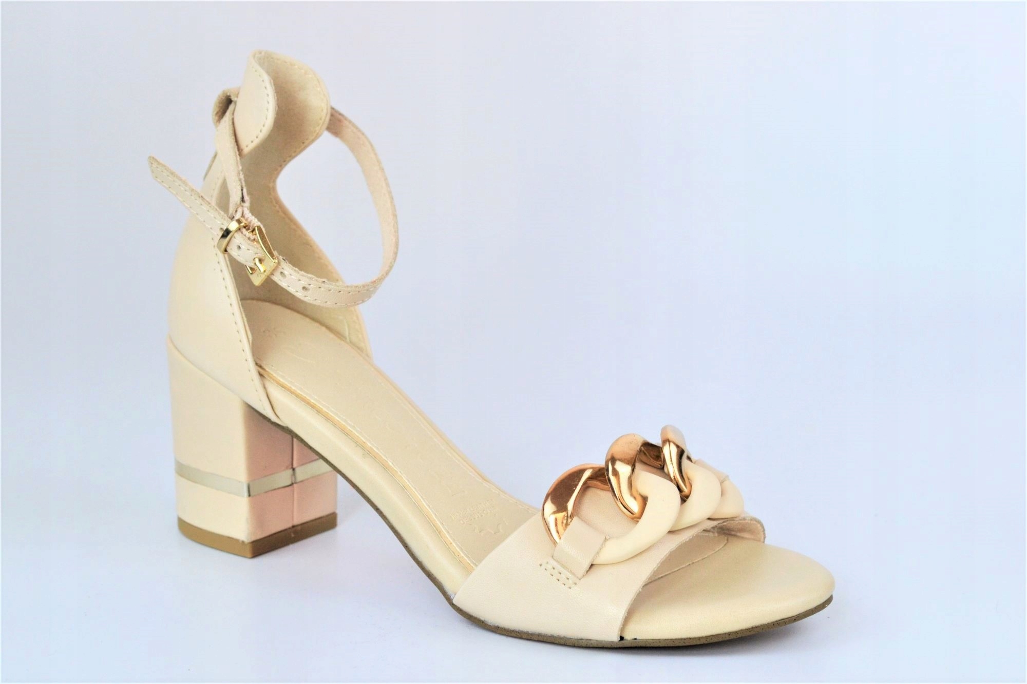 Marco Tozzi 28306-20 Sandály Cream/gold VEL.41