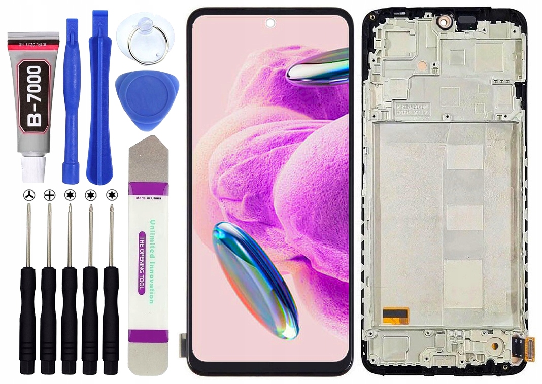 Oled displej pro Xiaomi Redmi Note 12 4G LCD displej Rámeček