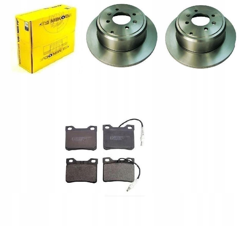 Kotouče Peugeot 406 Zadní 290 mm Sada.