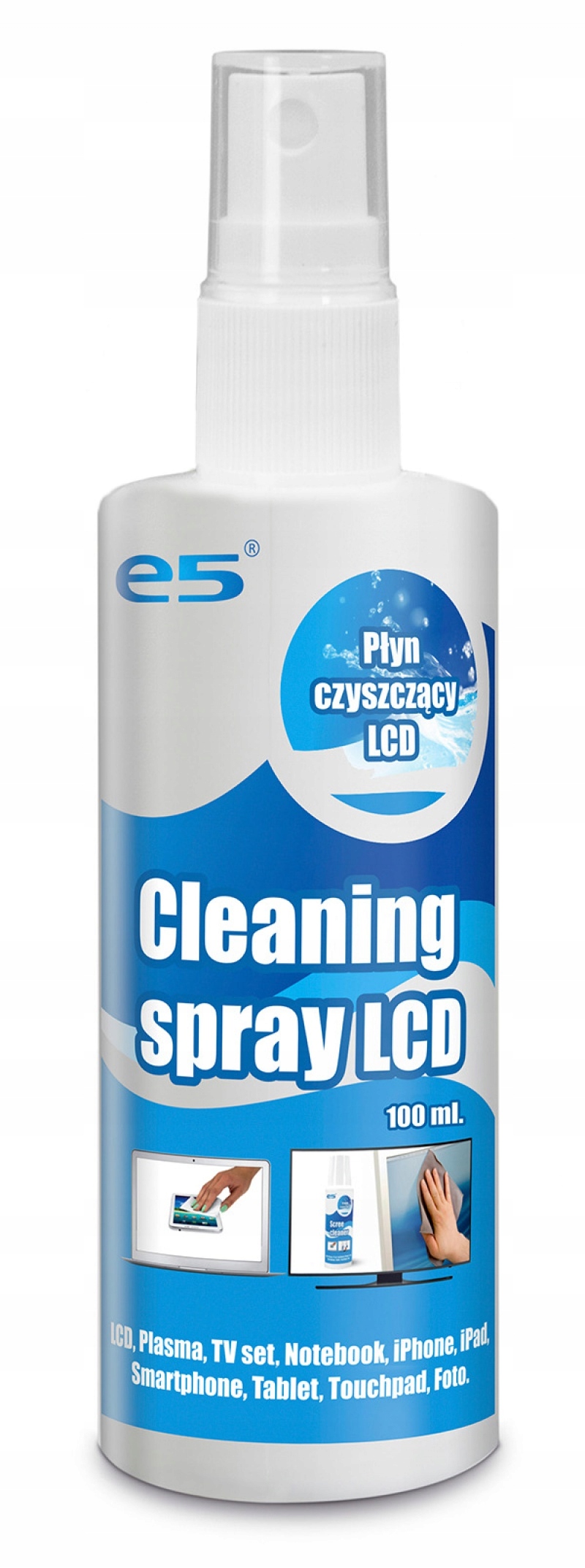 

Płyn do czyszczenia ekranów E5 100 ml
