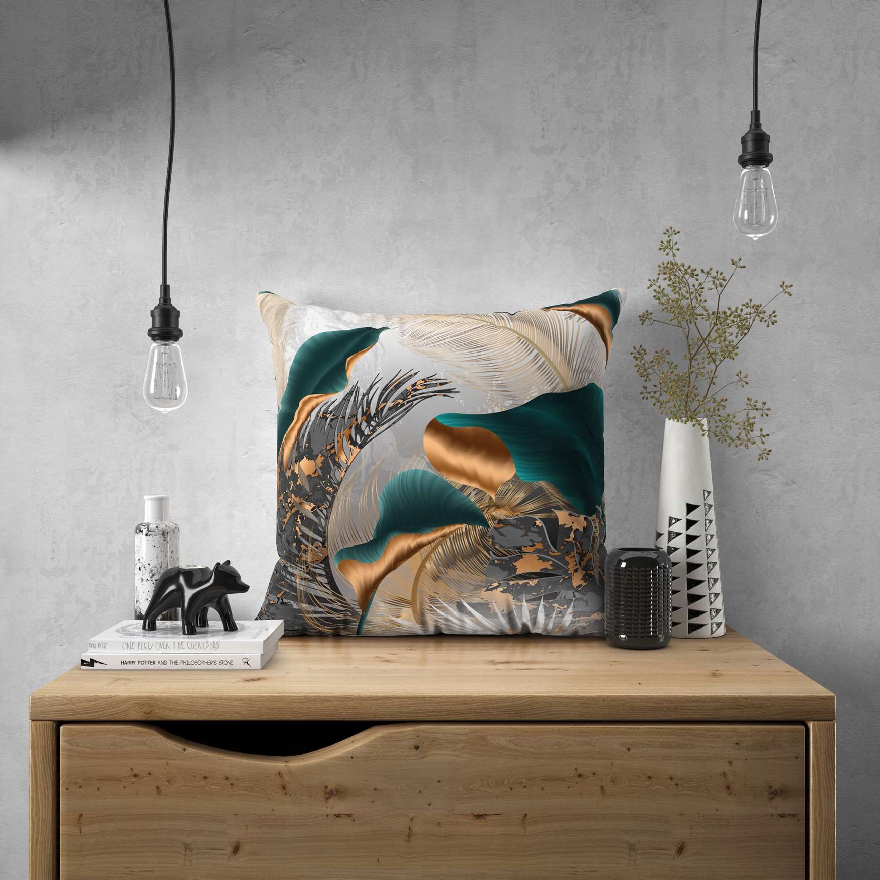 POSZEWKA NA PODUSZKĘ DEKORACYJNA 45x45 JASIEK 111 Wymiary poduszki 45x45cm