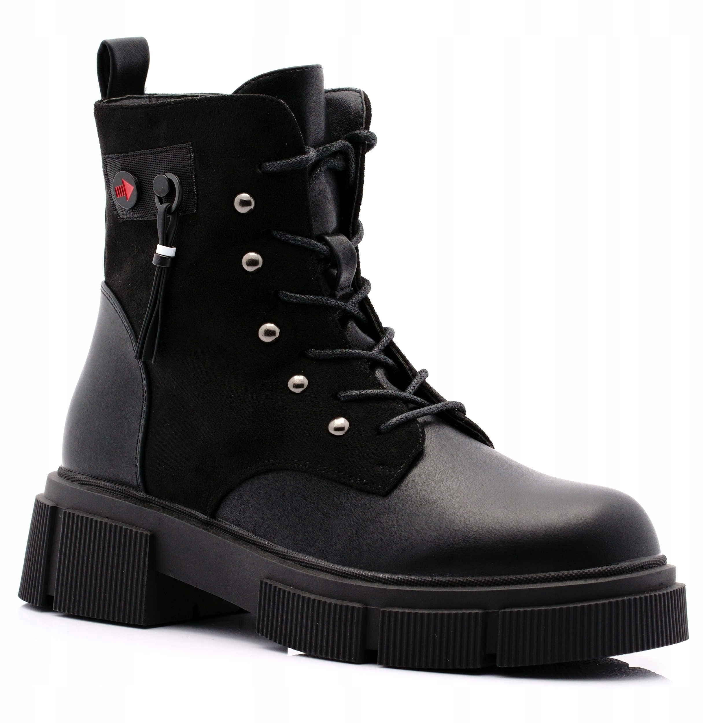

Botki Damskie Vinceza 16250 Sztyblety 39 Bl