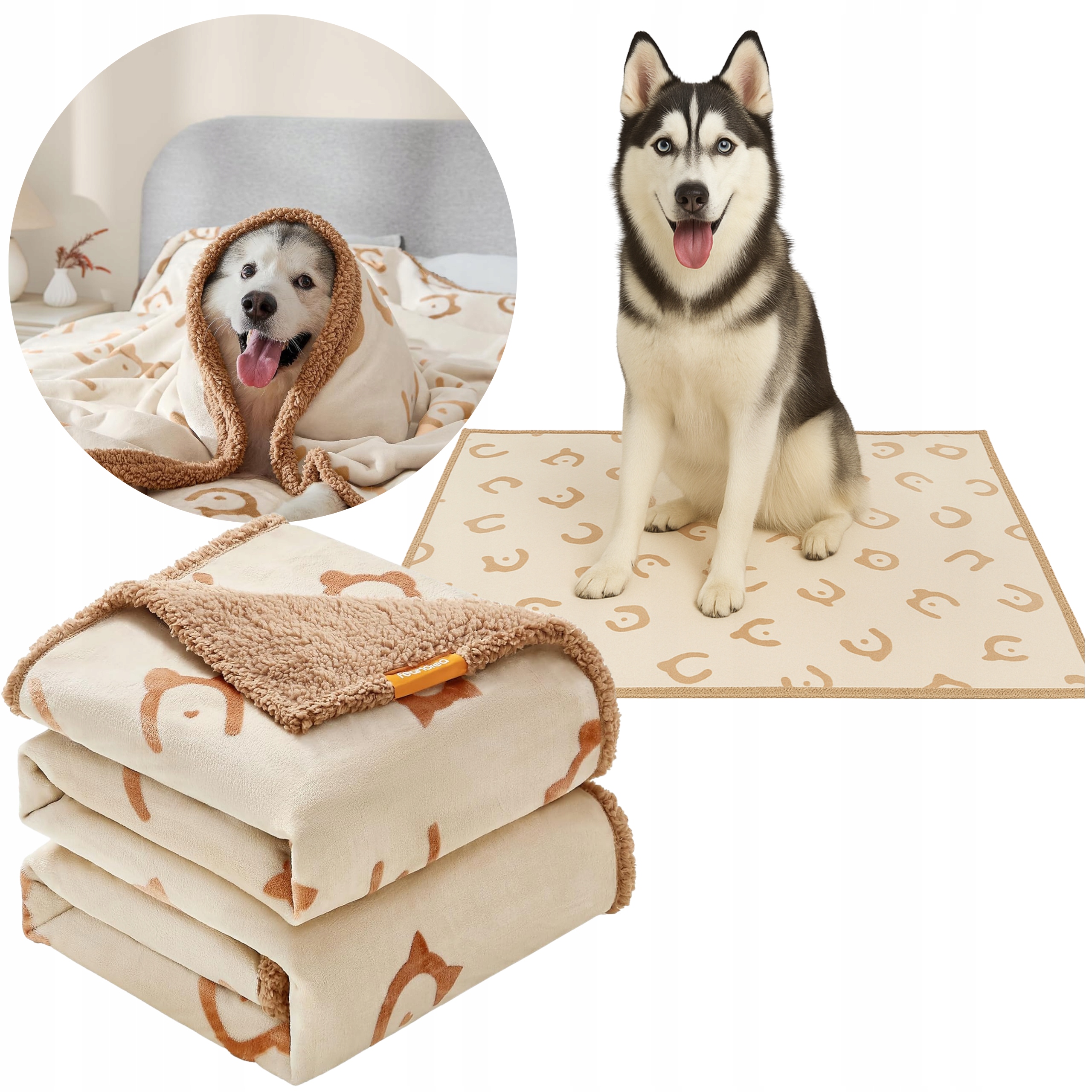 Voděodolná Deka Pro Psa Kočku Zvířata Přehoz Na Deku Oboustranná 229x203