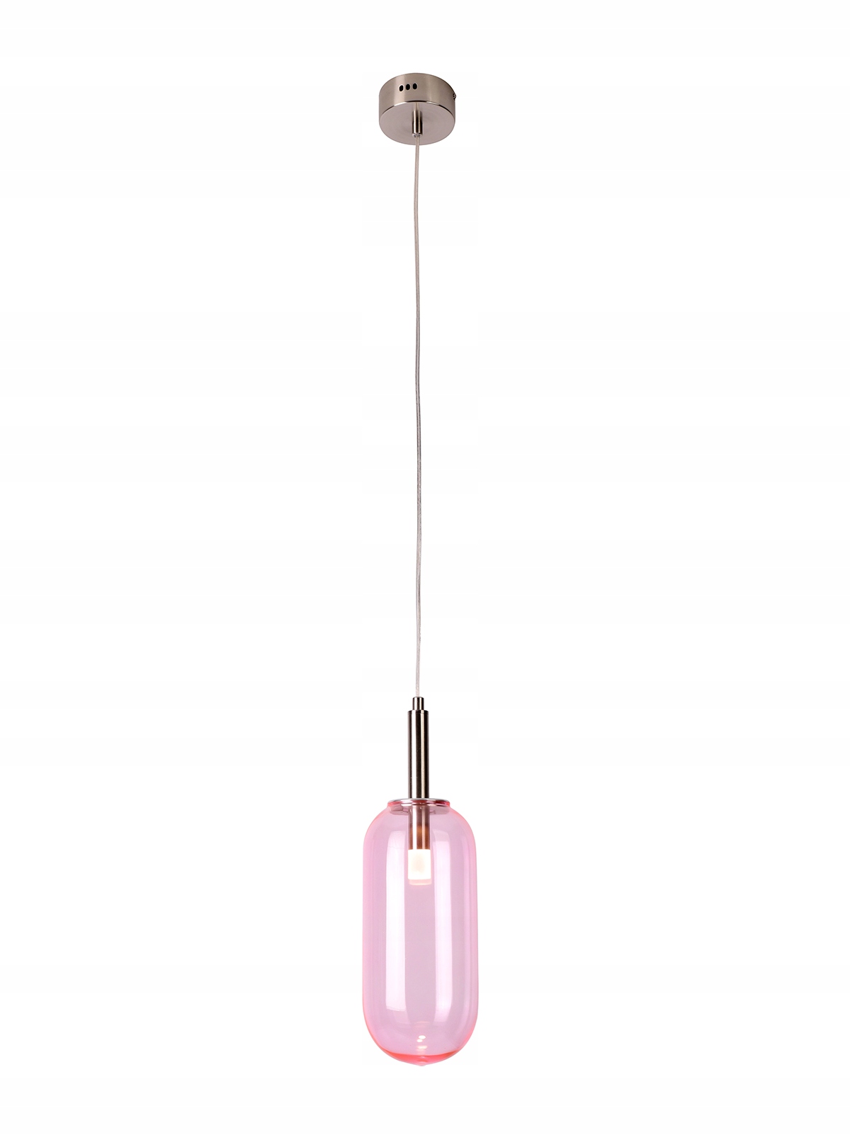 Závěsná lampa Stropní skleněná Led Klosz 3000K