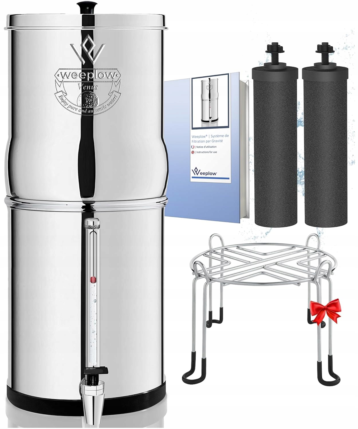 Systém filtrace vody Weeplow Venus Aisi 304 5,6 l se 2 vložkami