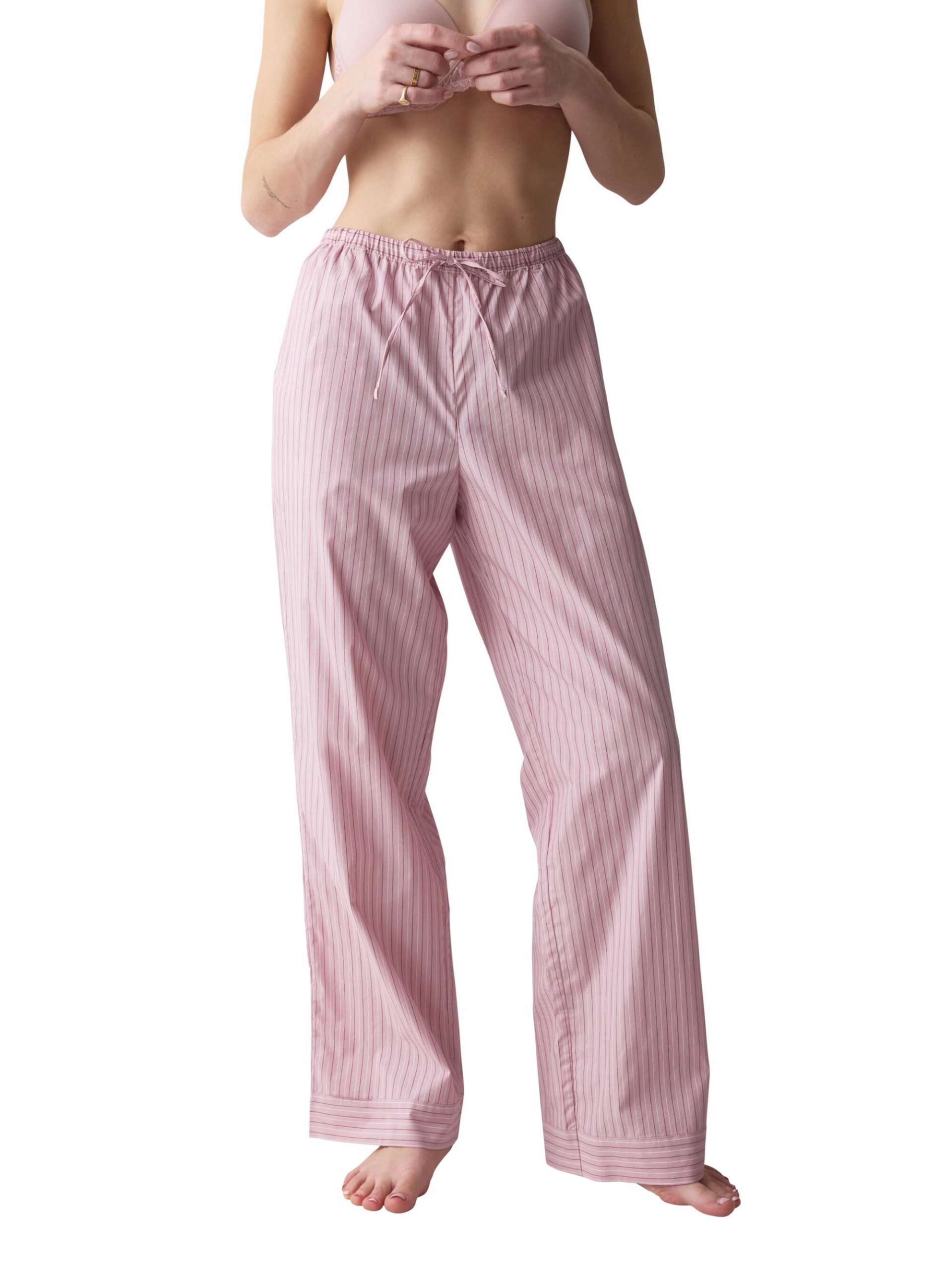 Pyžamo Kalhoty Mix & Match Trousers Poplin 36