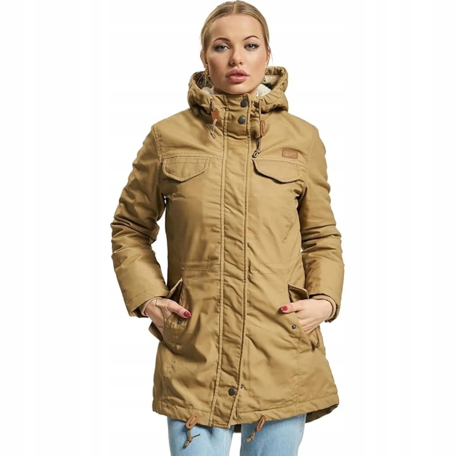 Dámská bunda Brandit Marsh Lake Parka Camel XXL (42)