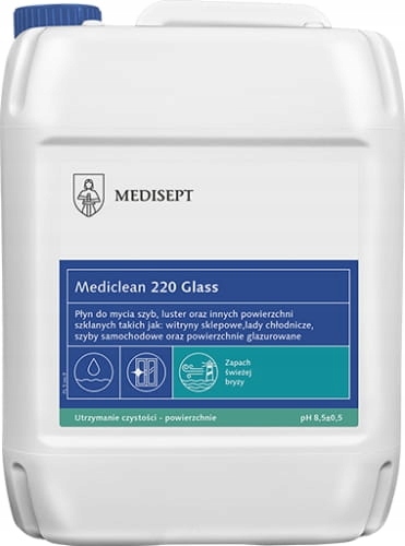 

Mediclean 220 Glass 5 L do powierzchni szklanych
