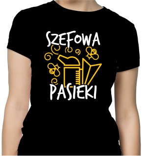 

Koszulka Szefowa Pasieki żółta czarna L