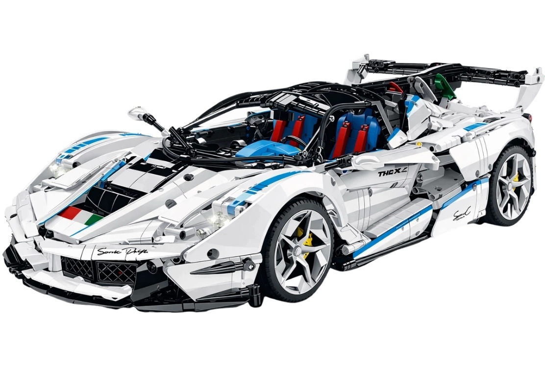 Xinzhuan XZ0016 Sonic-Drift Klocki Auto Sportowe 1:8 4658 el. Hypersport