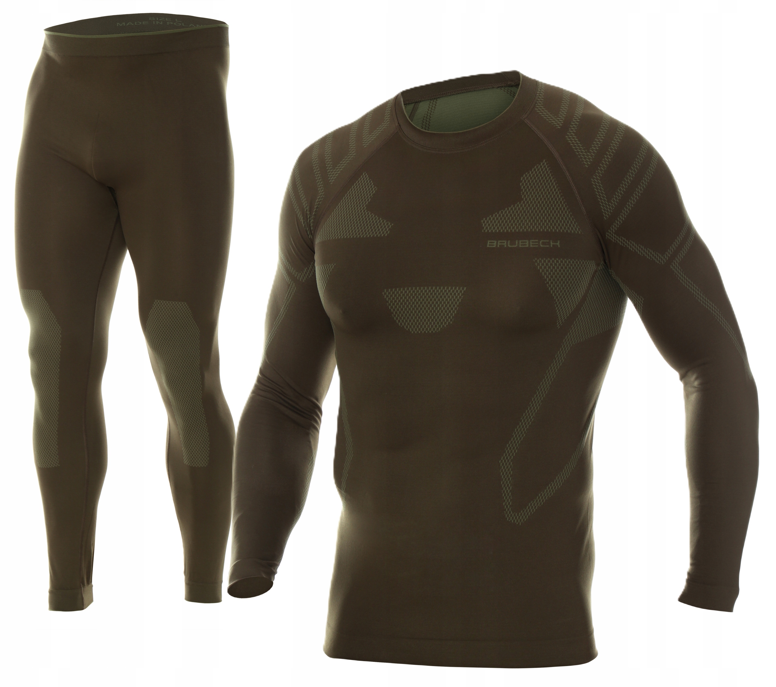 Bielizna Termoaktywna Brubeck Ranger Dla Służb Leśnych Mundurowych Wędkarzy