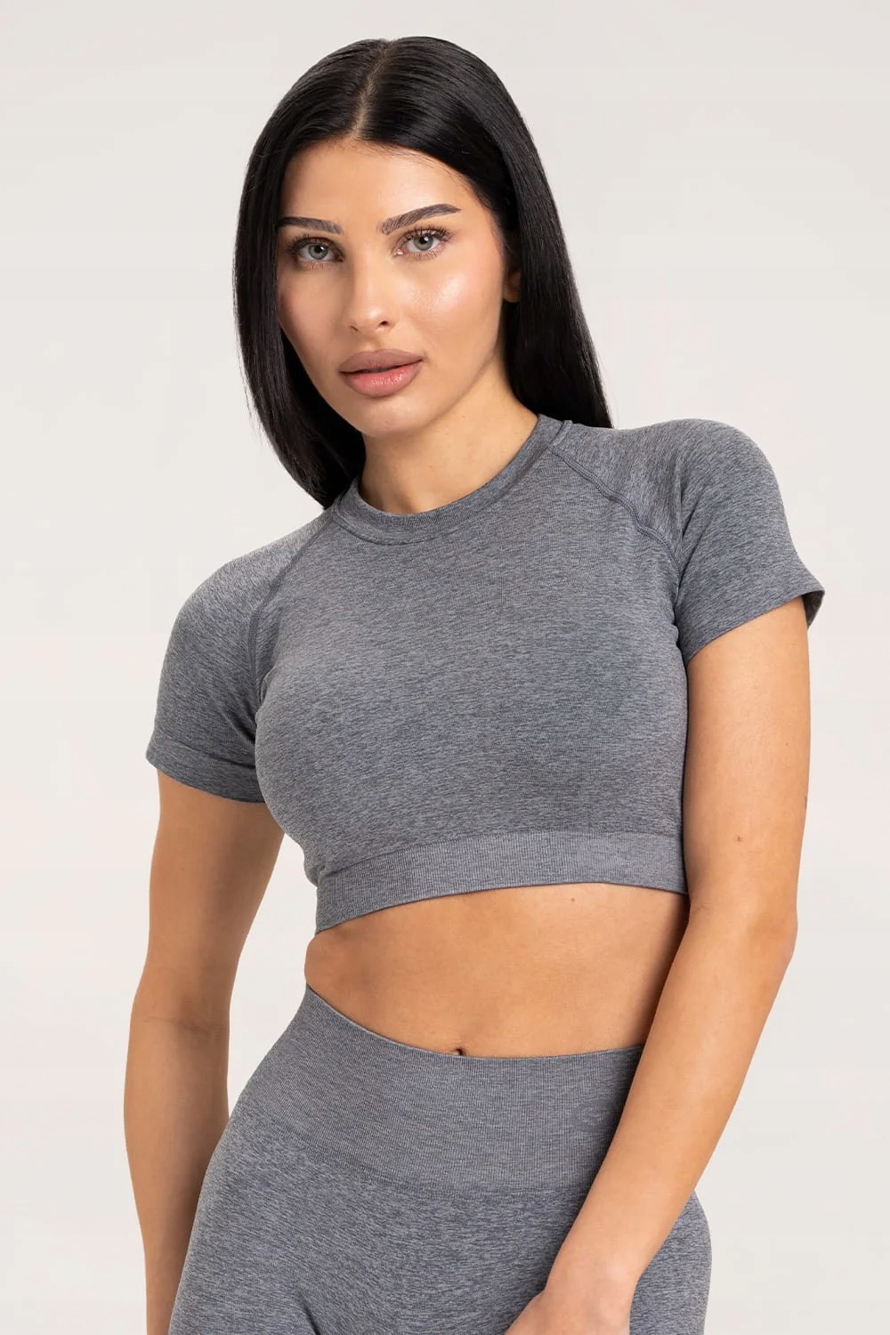 Gym Glamour Seamless rashguard steel vel. Xs