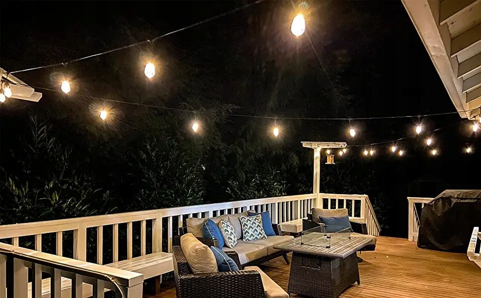 GIRLANDA OGRODOWA LED FUNKCJA SMART 16 LED 16M Zasilanie sieciowe