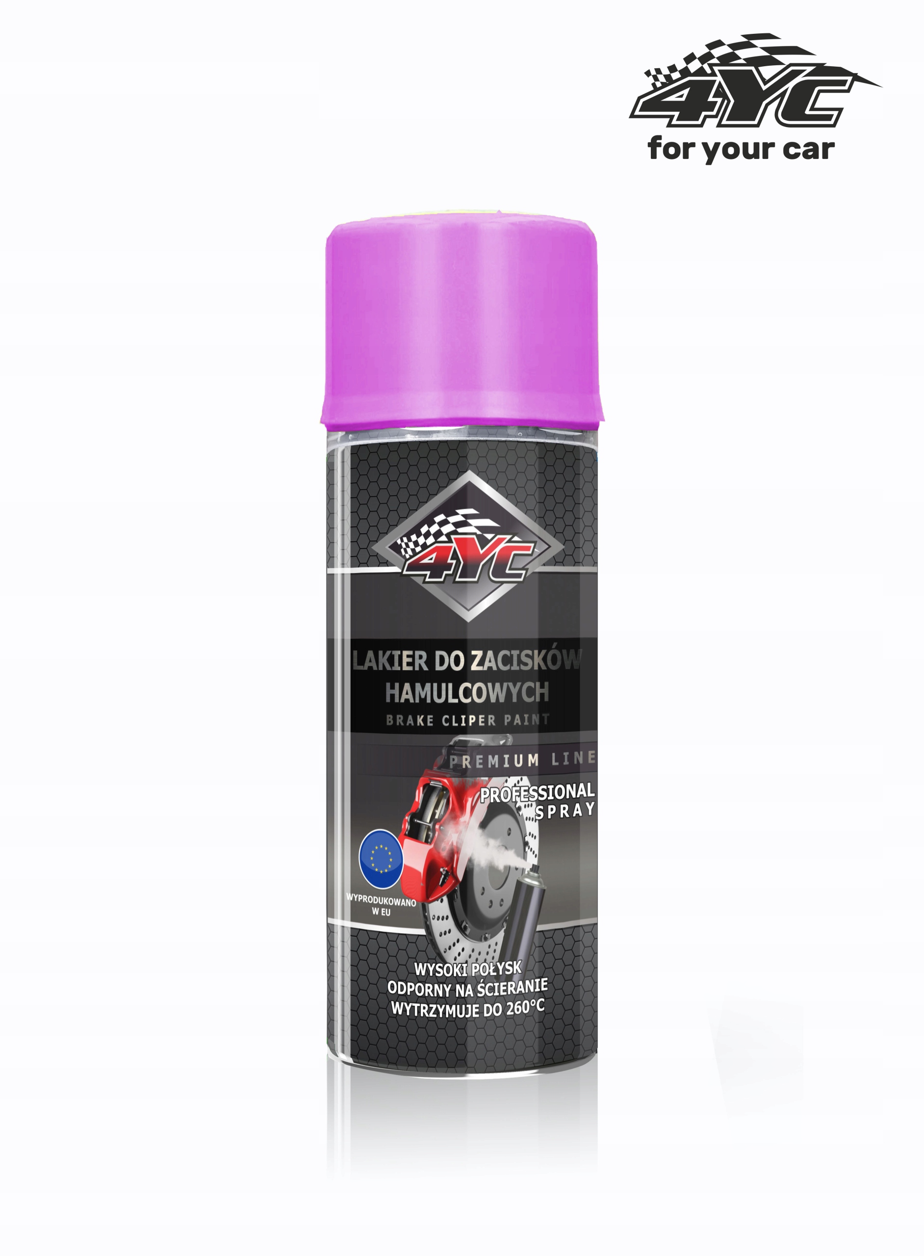 

4YC Lakier na zaciski w sprayu neon Magenta