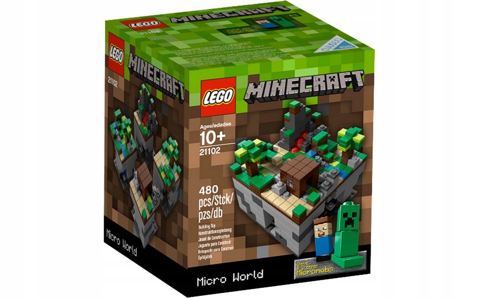Klocki Lego Mikroświat Minecrafta zestaw Las 21102
