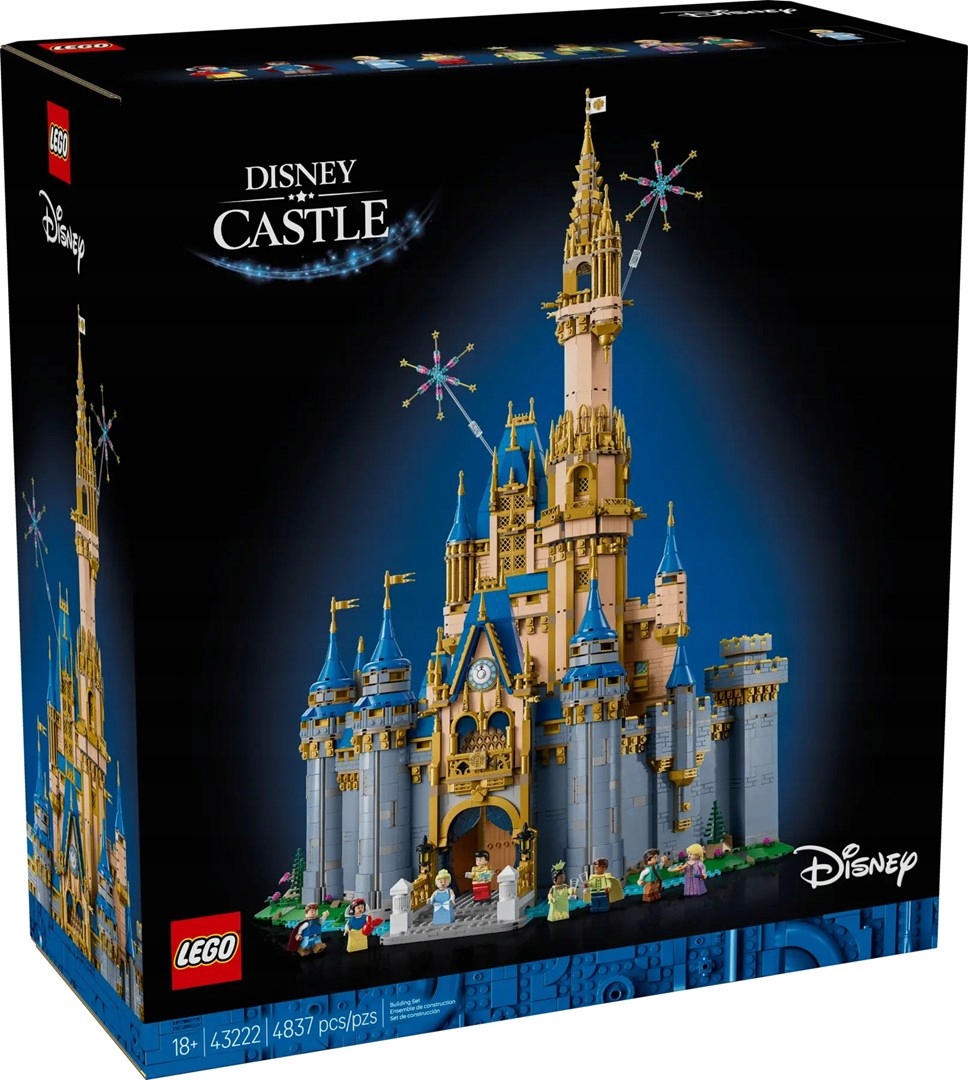 Zestaw Klocków Lego Disney 43222 Zamek Disney'a 4+