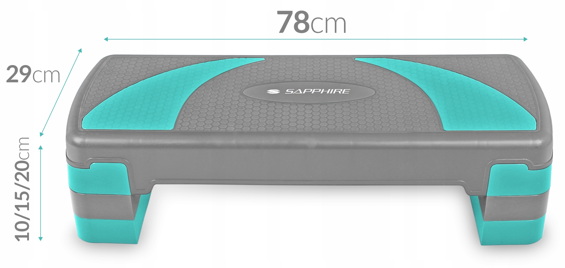 Duży Step Sapphire fitness 3 elementy Model SG-055