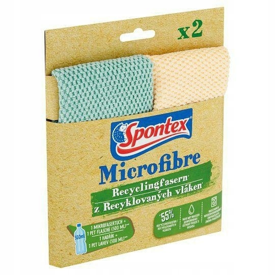 Spontex Recycled Fibers törlőkendő 2db 19700158..