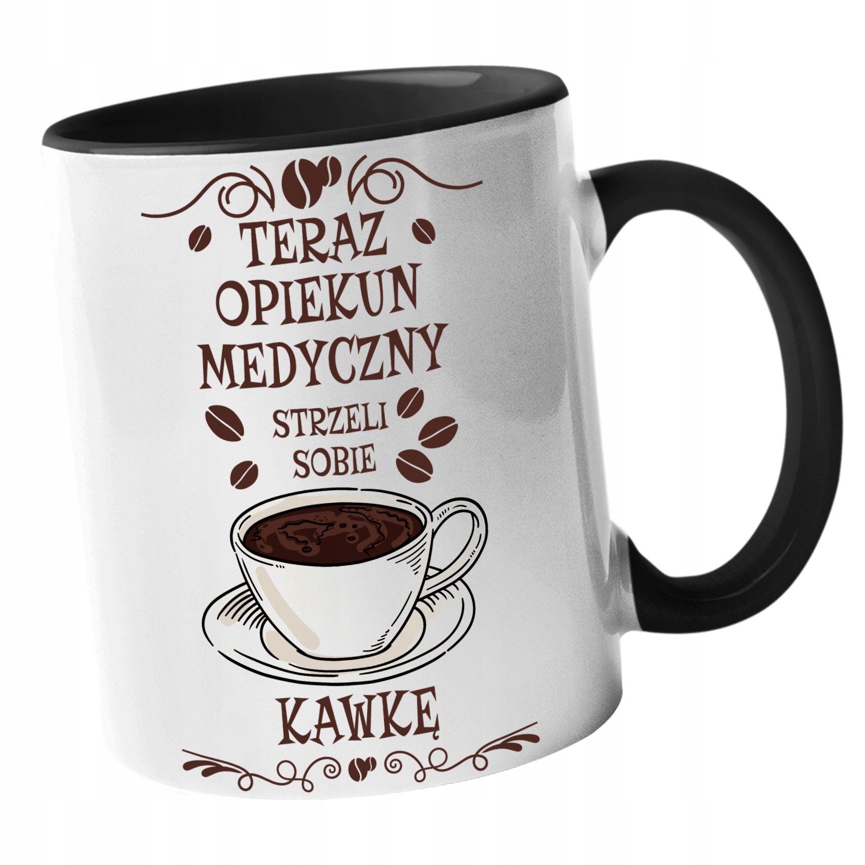 

Kubek Opiekun Medyczny Strzeli Kawkę