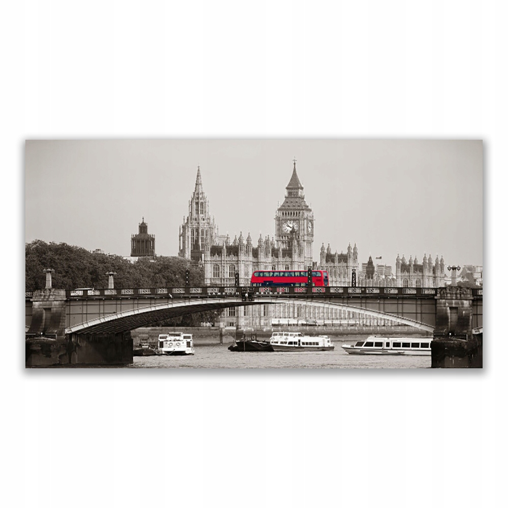 

Obraz akrylowy wiszący 140x70 Most Londyn Big Ben