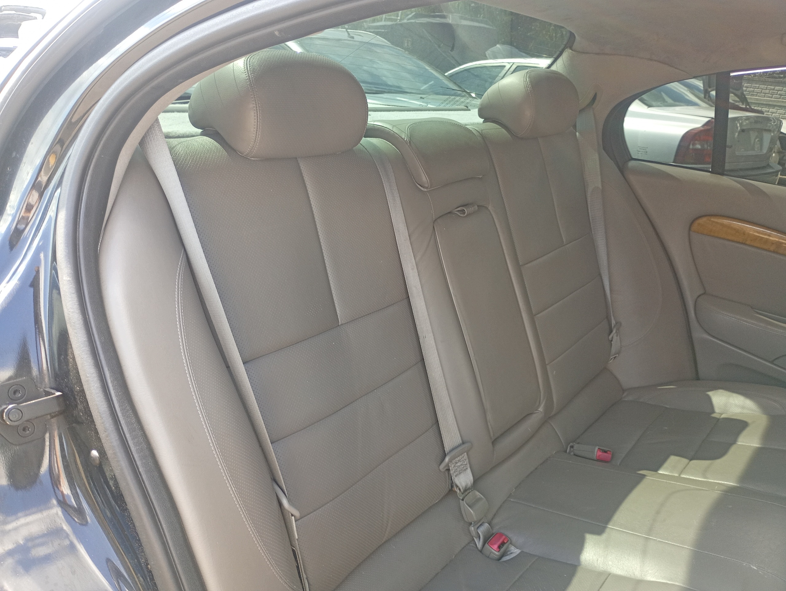 Sitz hinten heck Leder Jaguar S-Type 2 II 99-02