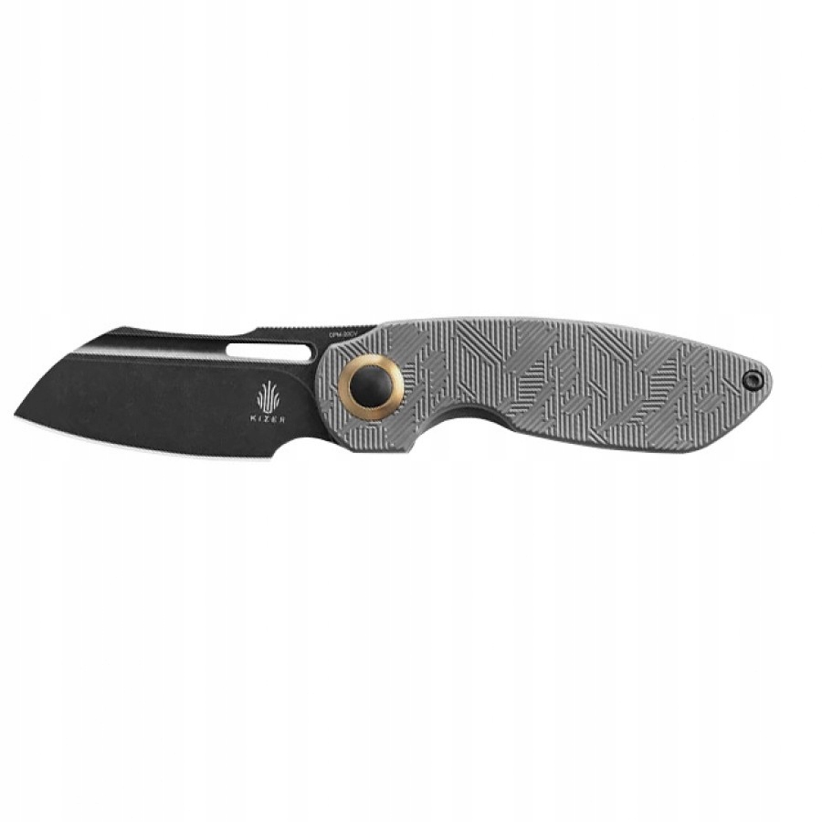Nóż składany Edc Kizer October CPM-20CV tytan 7,4 cm flipper