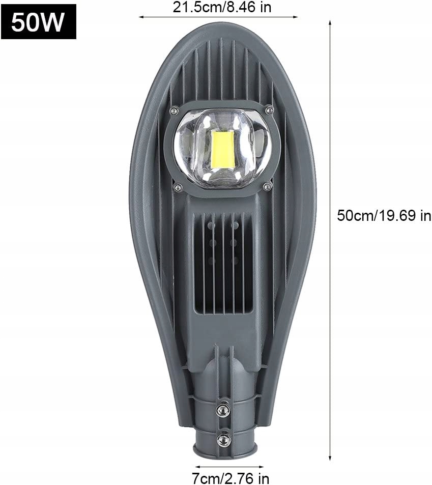 Oświetlenie uliczne LED reflektor drogowy 50W Moc lampy 50 W