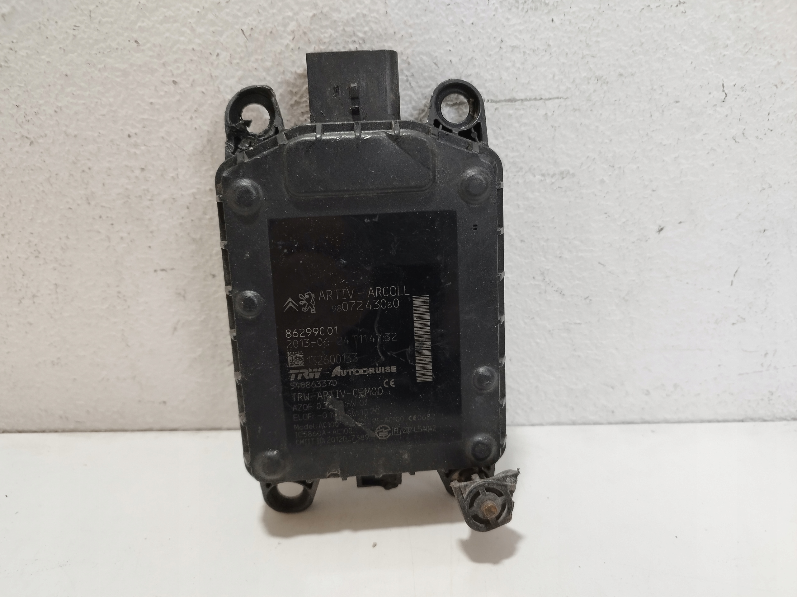 PEUGEOT CITROEN RADAR SENSOR 9807243080