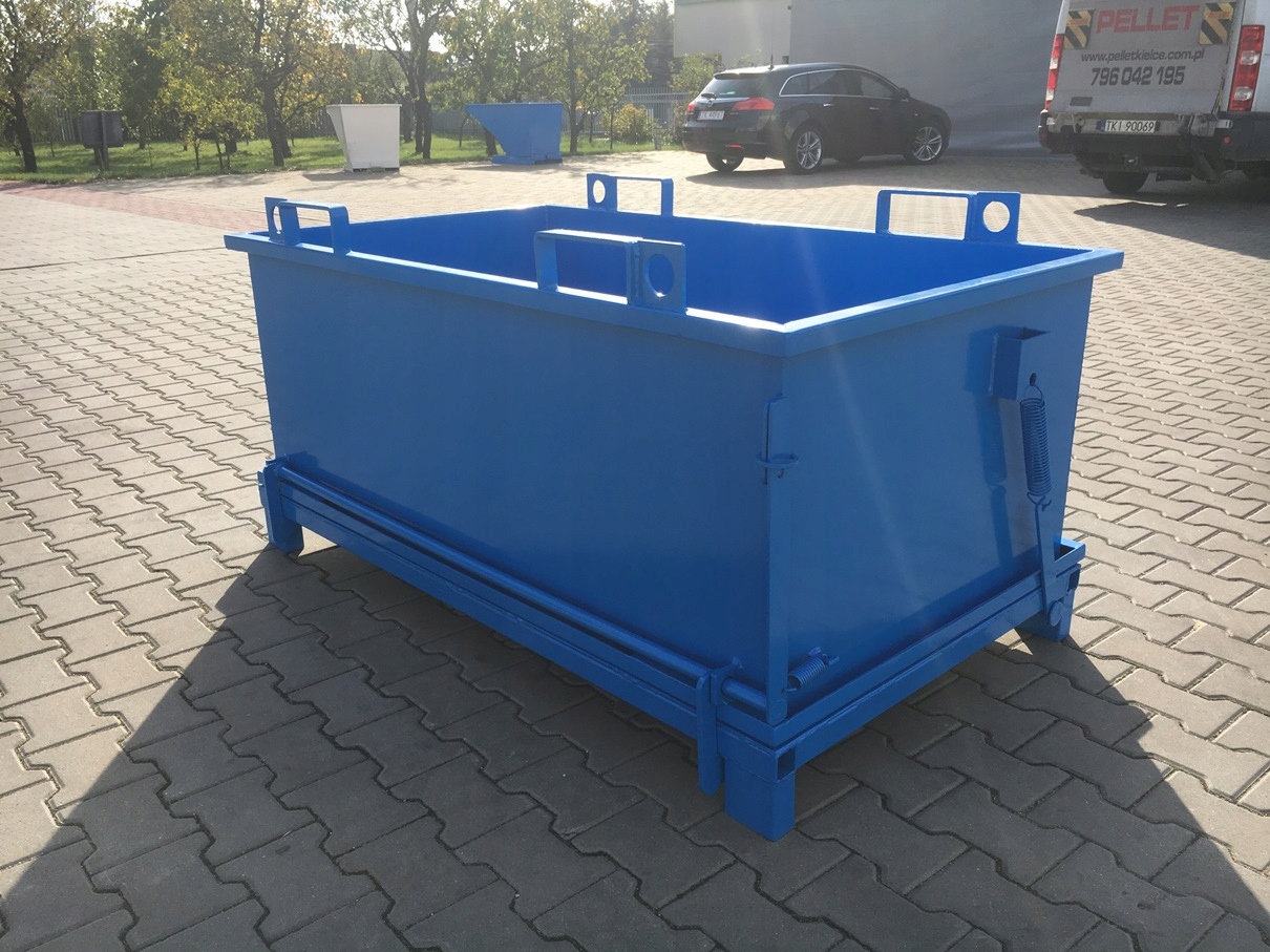 Pojemnik z otwieranym dnem PMDC 1400 L