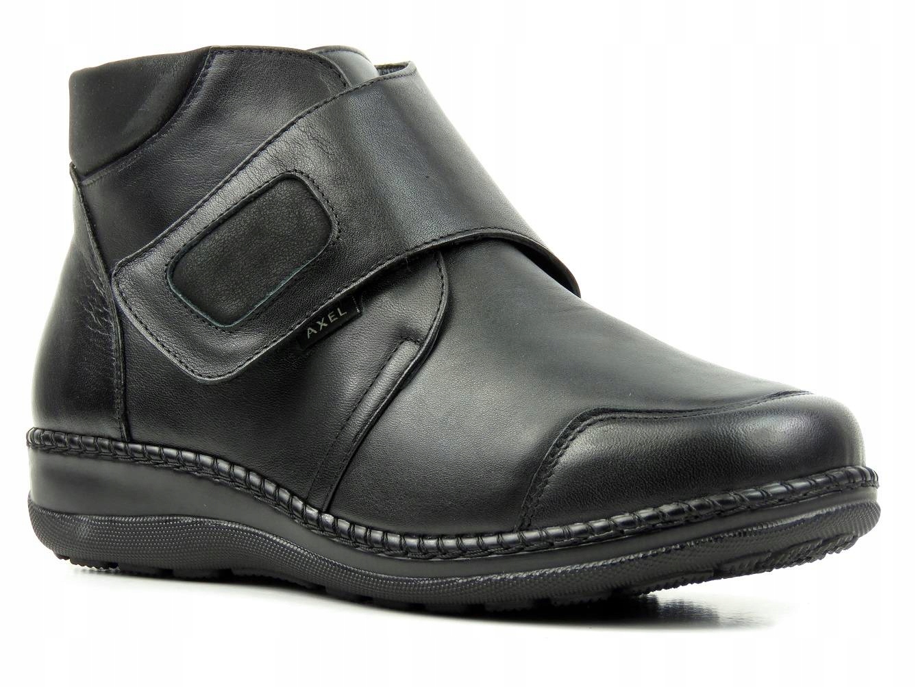 

Botki Damskie Axel Comfort 1726 Szersze Haluksy H