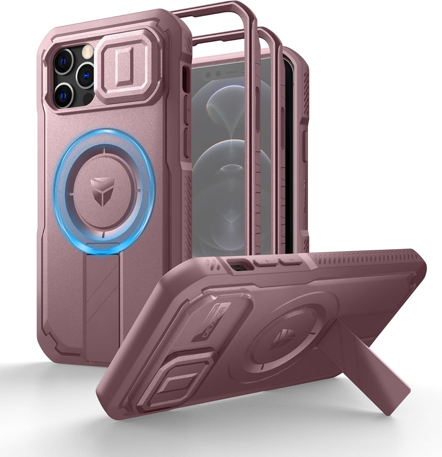 Etui Plecki Dexnor iPhone 12 12 Pro MagSafe Magnetyczne Pancerne