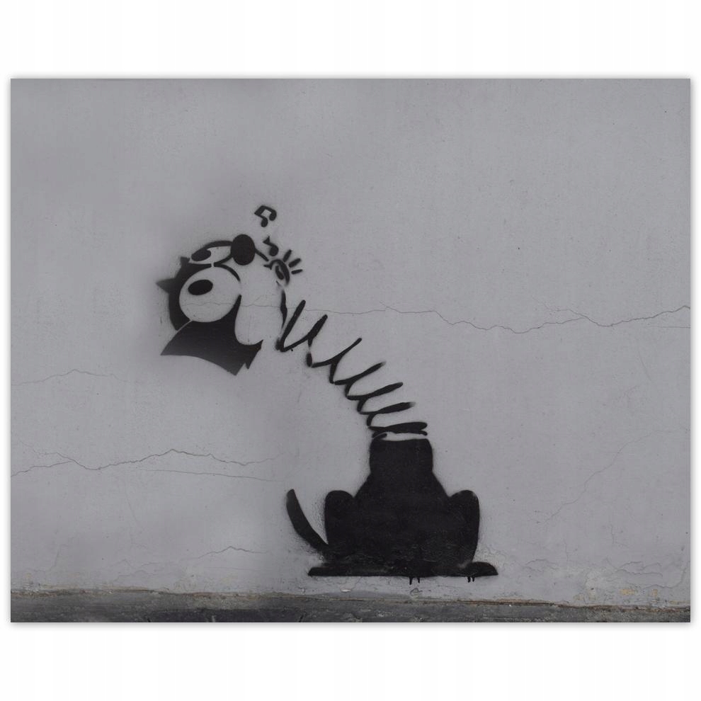 

Plakat 50x40 Graffiti Sztuka uliczna