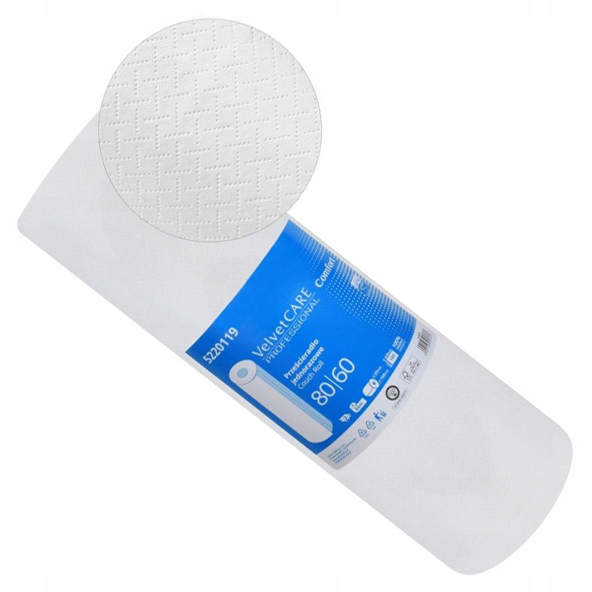 

Podkład Jednorazowy Papierowy W Roli 2war. 60cm80m