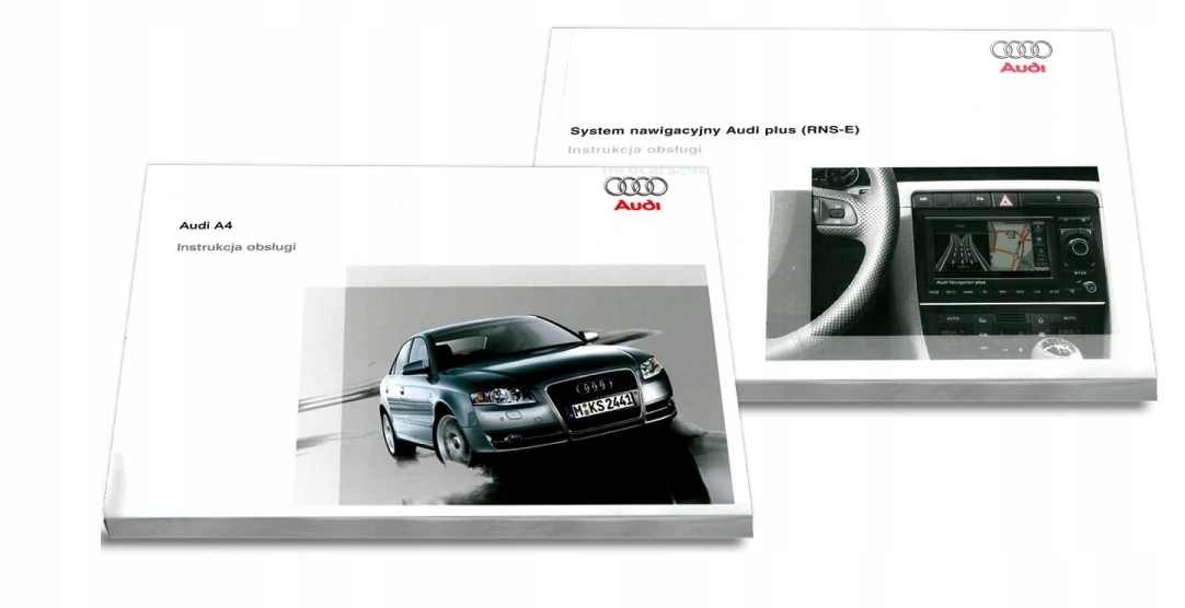 Audi A4 Sedan 04-08 + навігація RNS-E керівництво Ob