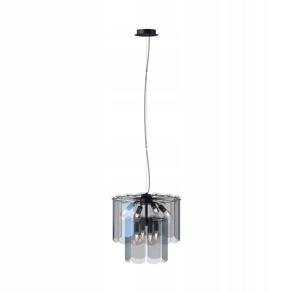 Skleněná závěsná lampa Nira MD3523-8M-EBCN Zuma Line