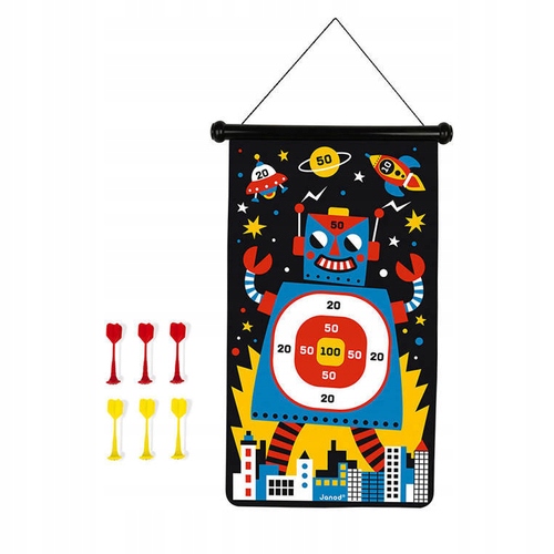 

Magnetyczna gra w rzutki Roboty Janod