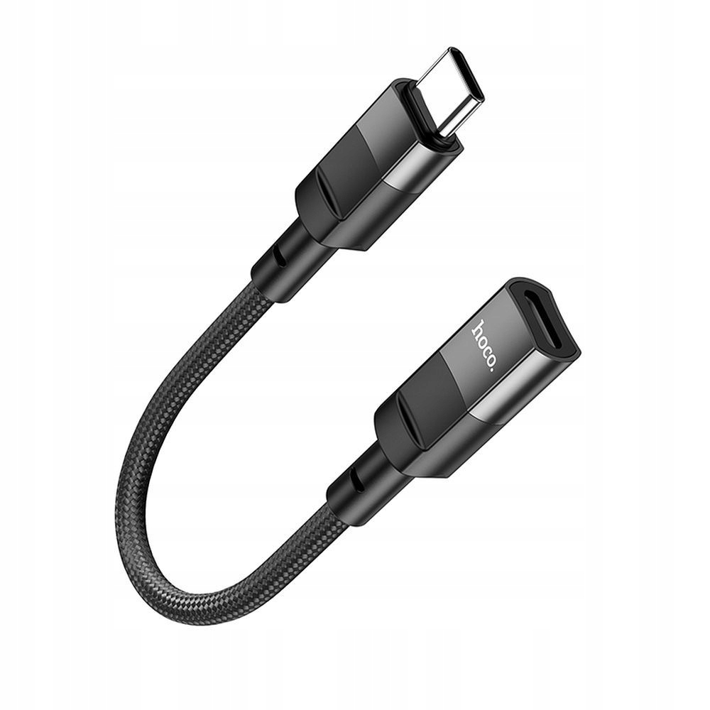 Adapter Otg Usb C do Lightning Hoco 3A 0,1 m U107 czarny