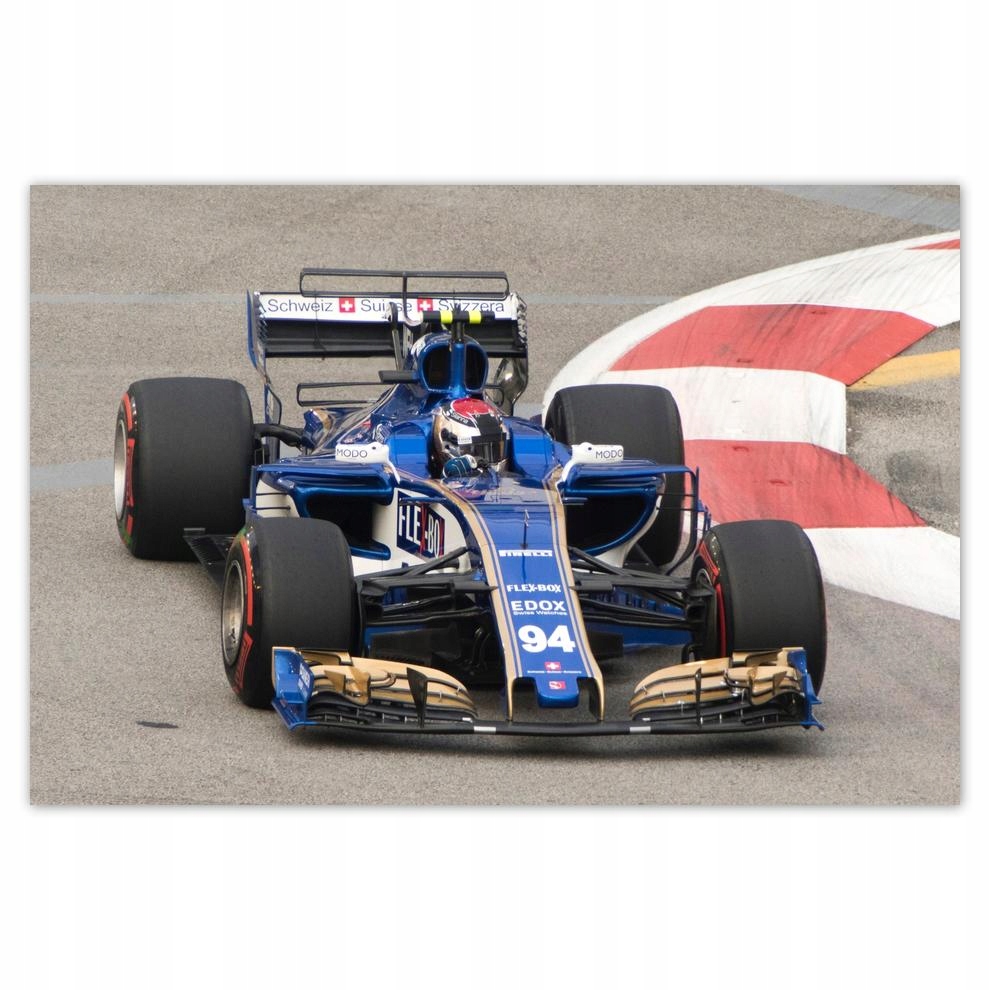 

Plakat 93x62 F1 Formuła jeden Bolid